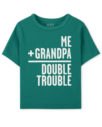Baby And Toddler Boys Grandpa Graphic Tee