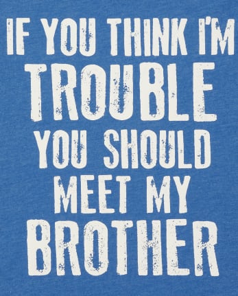 Boys Trouble Graphic Tee