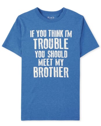 Boys Trouble Graphic Tee