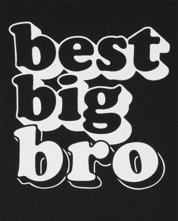 Baby And Toddler Boys Best Big Bro Graphic Tee