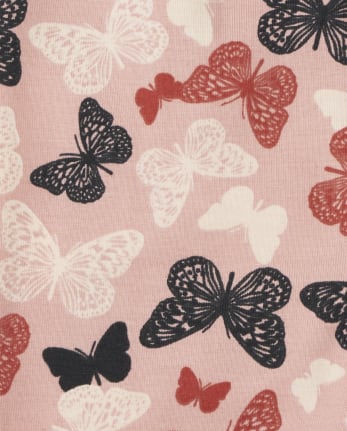 Baby Girls Butterfly Ruffle Pants 2-Pack