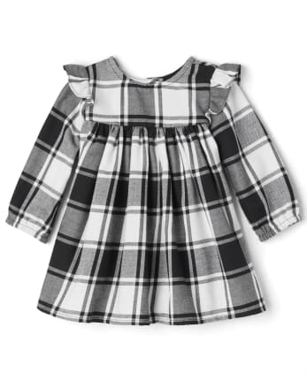 Baby Girls Matching Family Plaid Dress