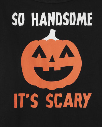 Baby And Toddler Boys Glow Handsome Graphic Tee
