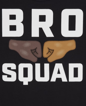 Camiseta con gráfico Bro Squad para niños