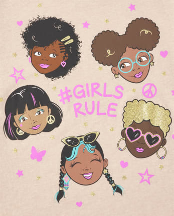 Girls Rule Graphic Tee
