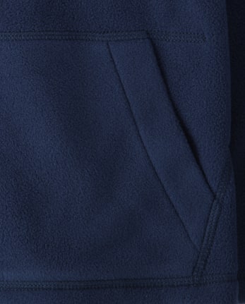 Jersey de polar con media cremallera Colorblock Glacier para niños