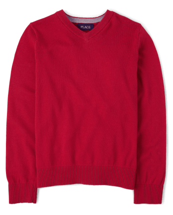 Boys V-Neck Sweater