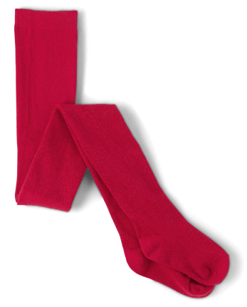 Girls Metallic Tights