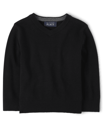 Toddler Boys V-Neck Sweater