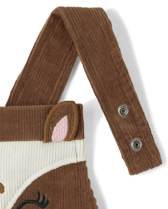 Toddler Girls Reindeer Skirtall 2-Piece Set