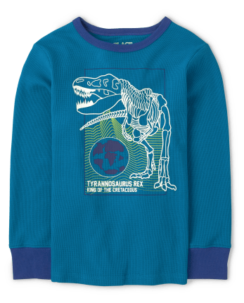 The Childrens Place Boys Big Graphic Thermal Tee 