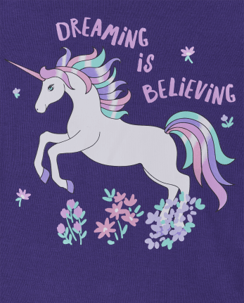 Pijama Niña Unicornio Algodón Snug Fit