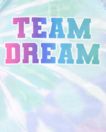 Pijamas con efecto tie-dye para niñas