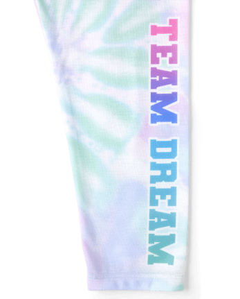 Pijamas con efecto tie-dye para niñas