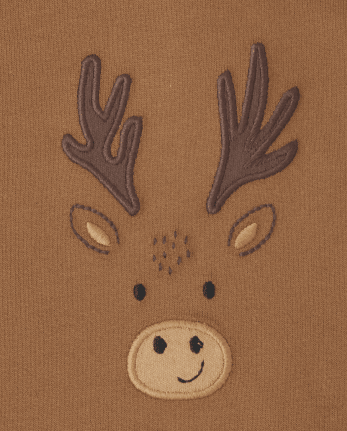 Baby Boys Reindeer 2-Piece Playwear Set