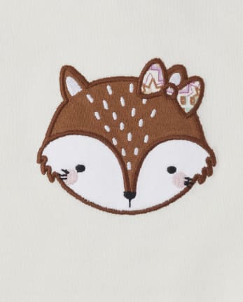 Baby Girls Chipmunk  2-Piece Playwear Set