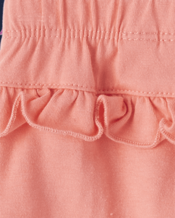 Lot de 3 pantalons à volants licorne pour bébé fille