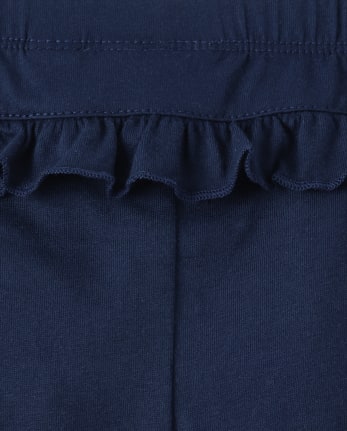 Baby Girls Floral Ruffle Pants 2-Pack