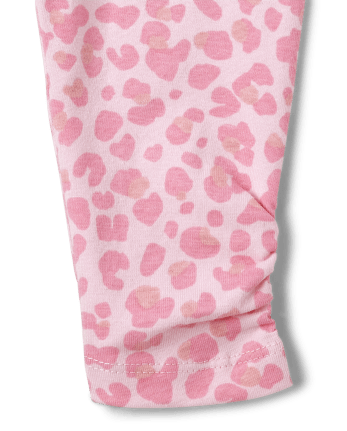 Baby Girls Leopard Ruffle Pants 2-Pack