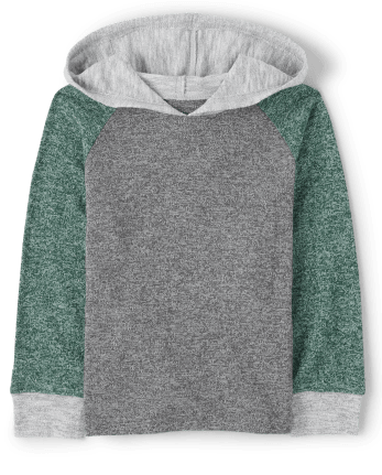 Baby And Toddler Boys Colorblock Hooded Top