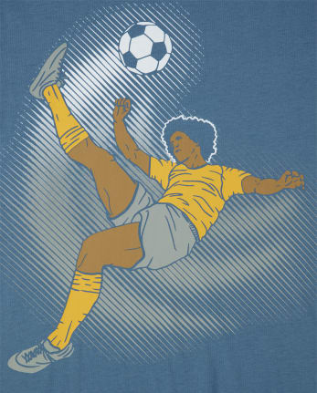 Boys Soccer Graphic Tee