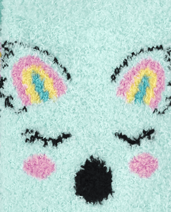 Toddler Girls Koala Cozy Socks 2-Pack