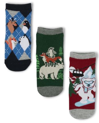 Baby And Toddler Boys Striped Midi Socks 6-Pack