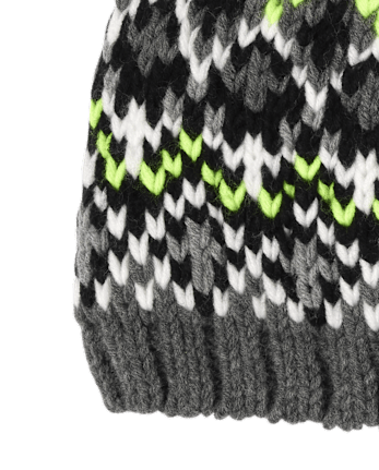 Gorro Fairisle para niños