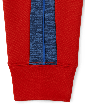 Boys Side Stripe Performance Jogger Pants 2-Pack