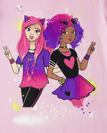 Girls Rock Girls Graphic Tee