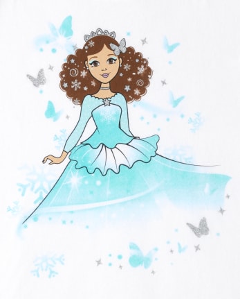 Girls Princess Graphic Tee
