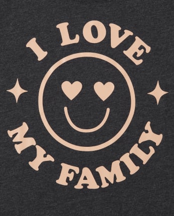 Girls Family Graphic Tee