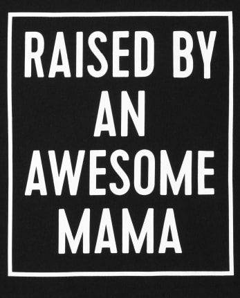 Camiseta con gráfico Mama para bebés y niños pequeños