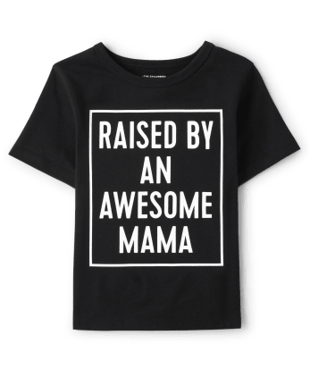 Camiseta con gráfico Mama para bebés y niños pequeños
