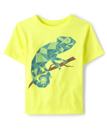 Baby and Toddler Boys Chameleon Graphic Tee