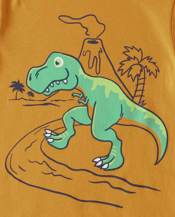 Baby And Toddler Boys Dino Graphic Tee 2-Pack