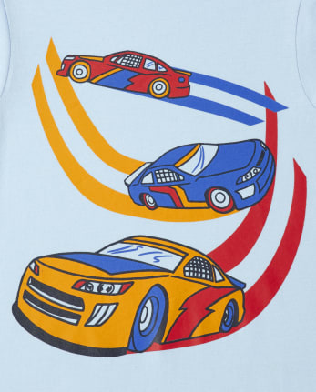 Baby And Toddler Boys Car Graphic Tee