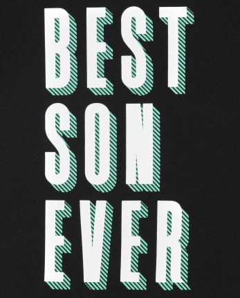 Baby And Toddler Boys Best Son Ever Graphic Tee
