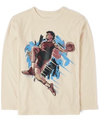 Boys Basketball Graphic Tee
