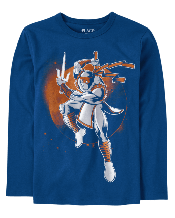 Boys Ninja Graphic Tee
