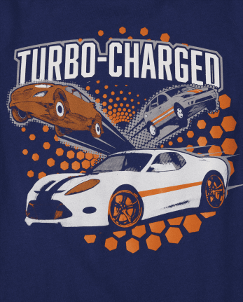 Boys Car Graphic Tee