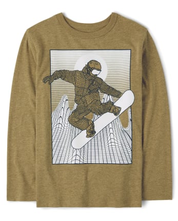 Boys Snowboard Graphic Tee