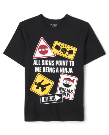 Boys Ninja Graphic Tee