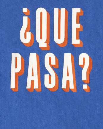 Boys Que Pasa Graphic Tee
