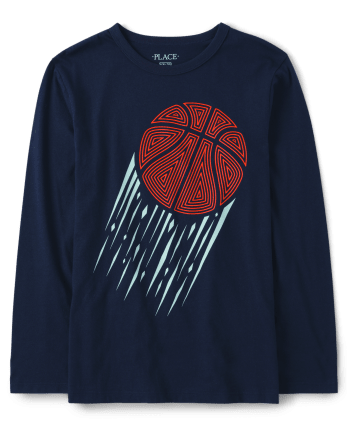 Boys Basketball Graphic Tee