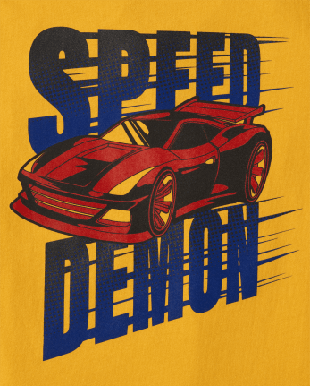 Boys Speed Demon Graphic Tee