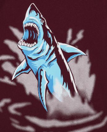 Boys Shark Graphic Tee