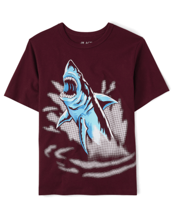 Boys Shark Graphic Tee