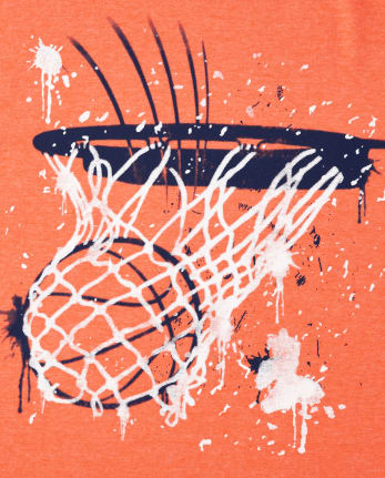 Boys Basketball Graphic Tee