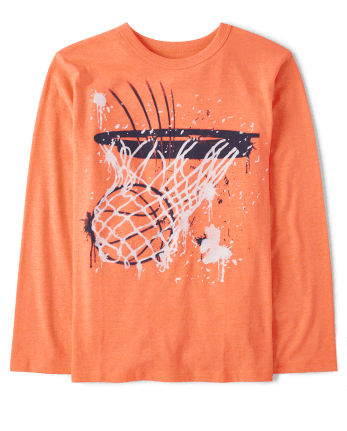 Boys Basketball Graphic Tee